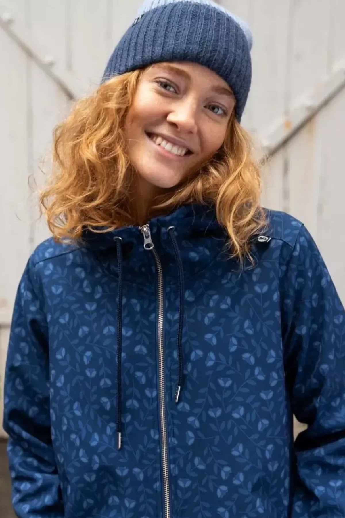 Danefæ Softshell-Jacken>Danejane Softshell Marine Fleurie