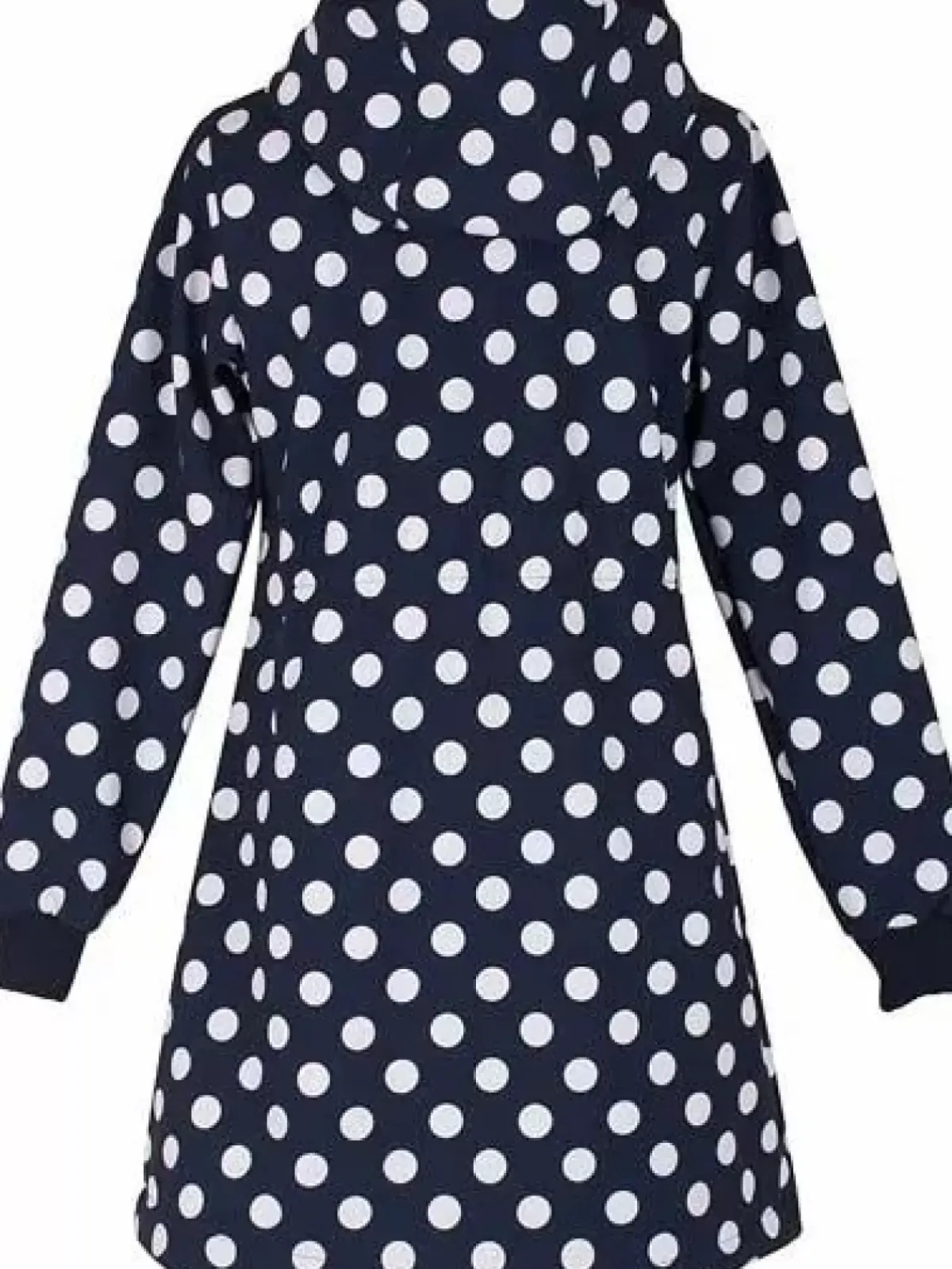 Danefæ Softshell-Jacken>Danejane Softshell Navy/Offwhite Dots
