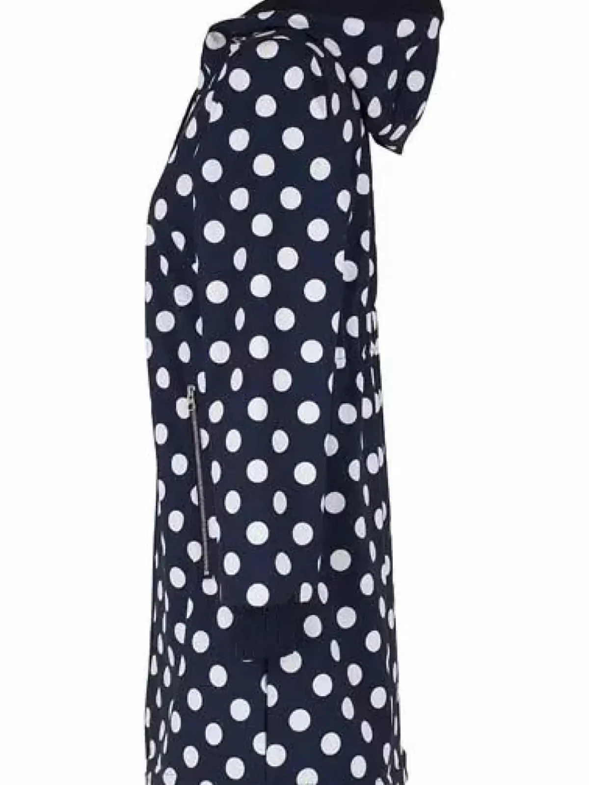 Danefæ Softshell-Jacken>Danejane Softshell Navy/Offwhite Dots