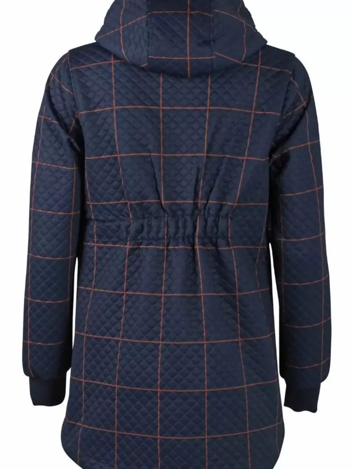 Danefæ Thermokleidung>Danejohanne Thermo Anorak Navy/Occer Large Plaid