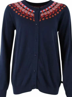 Danefæ Cardigan>Danejolly Cardigan Dark Navy