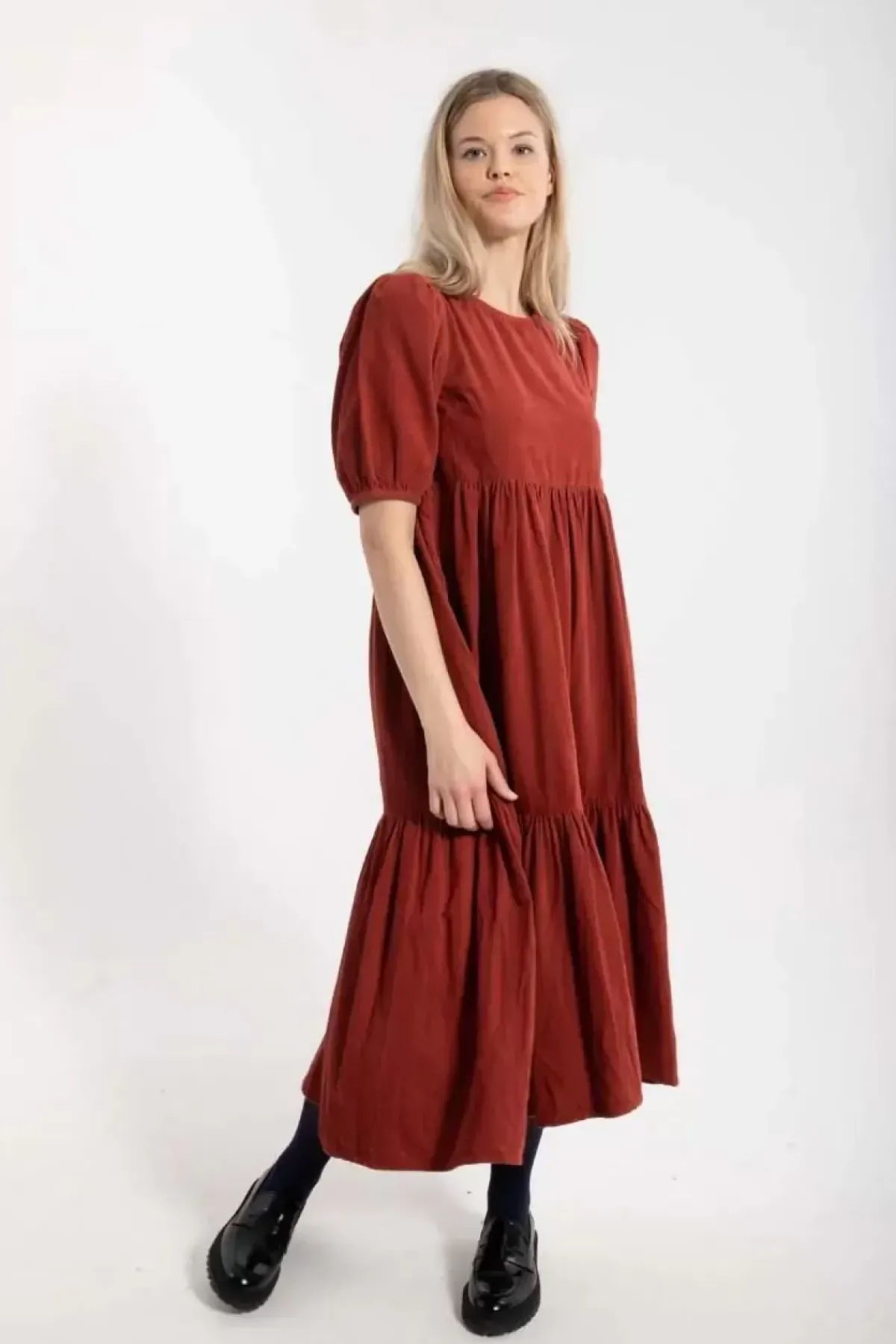 Danefæ Kleider>Danejuli Cord Dress Old Rose