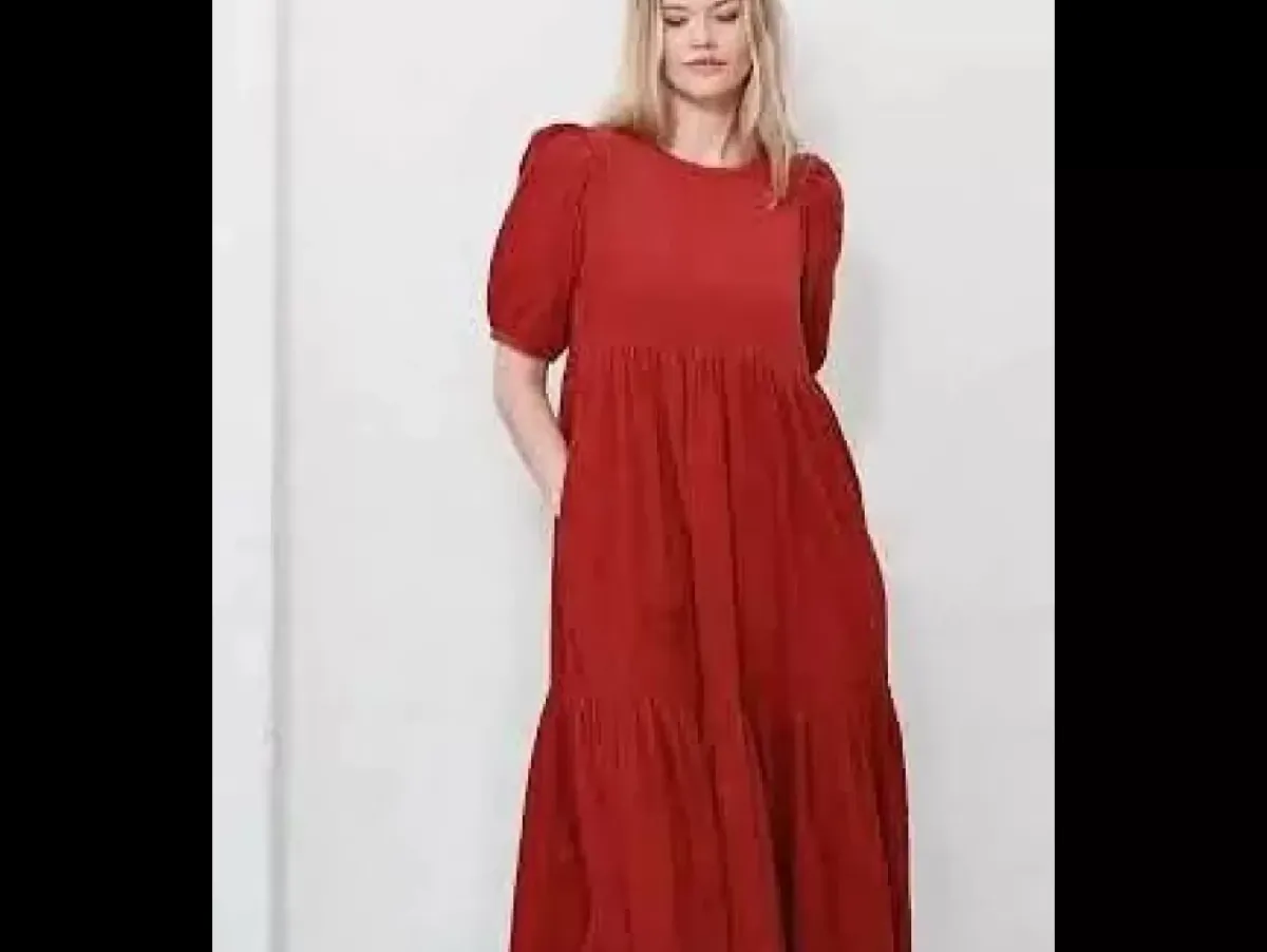 Danefæ Kleider>Danejuli Cord Dress Old Rose