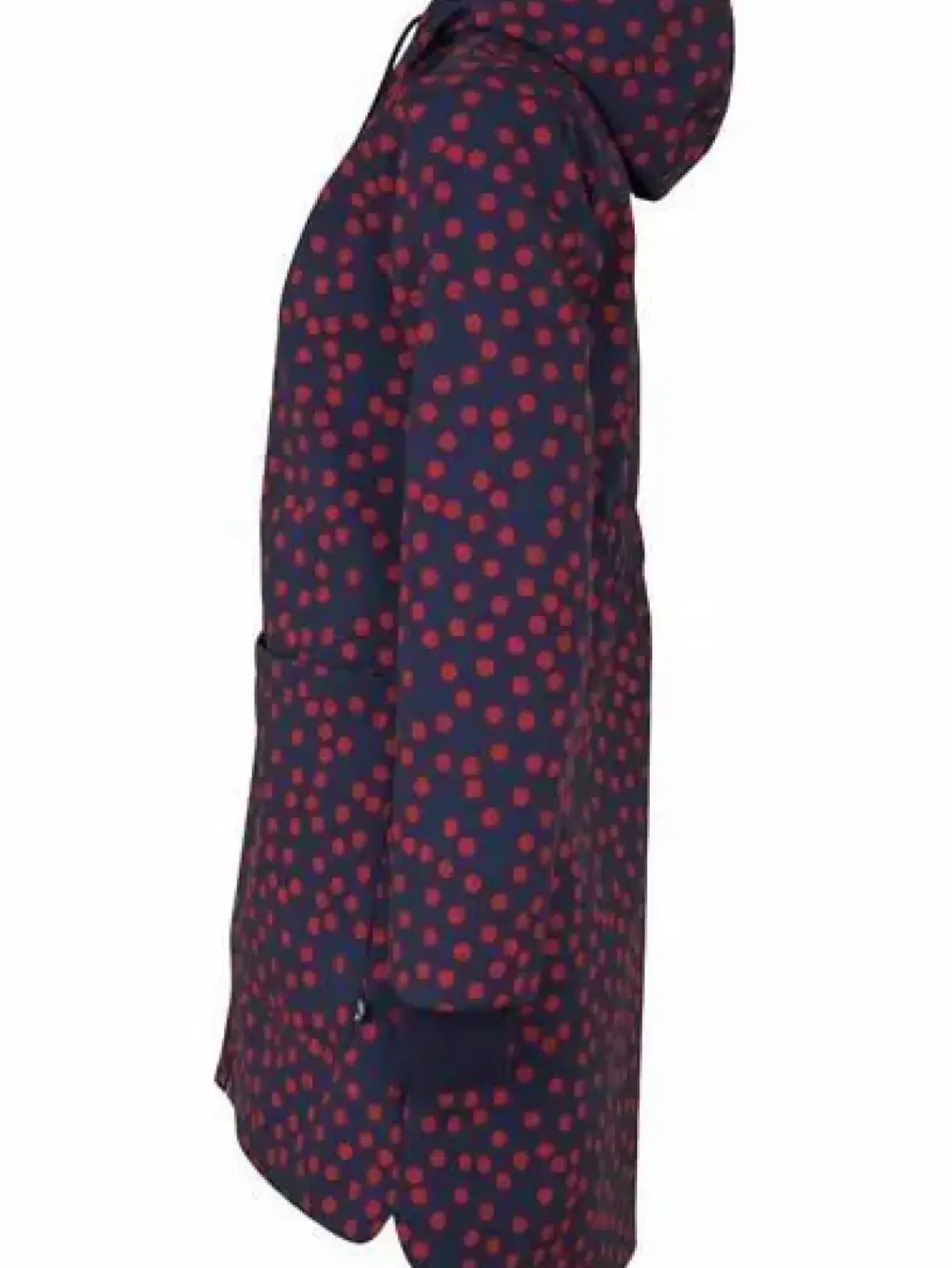 Danefæ Softshell-Jacken>Danelaura Softshell Navy/Red Fundots