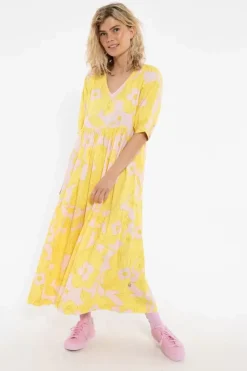 Danefæ Kleider>Danelavender Dress Light Pink Bloom Boom