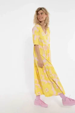 Danefæ Kleider>Danelavender Dress Light Pink Bloom Boom