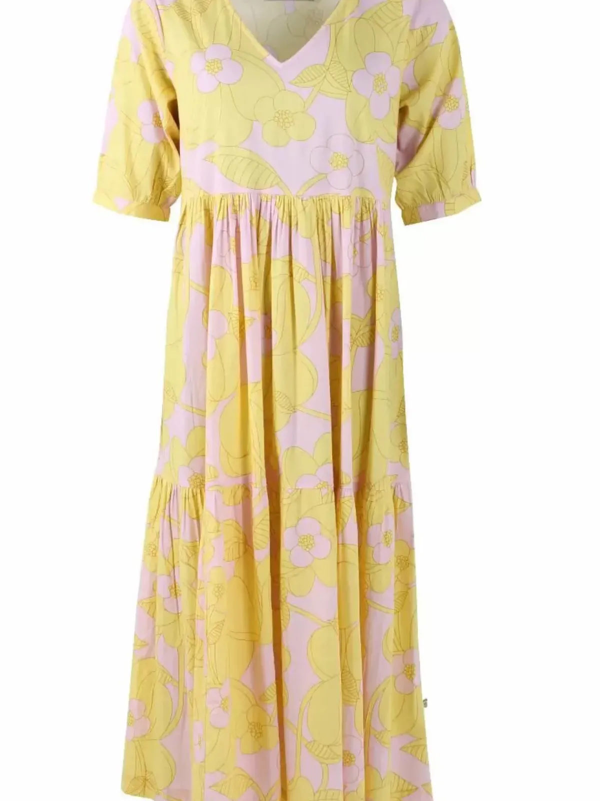 Danefæ Kleider>Danelavender Dress Light Pink Bloom Boom