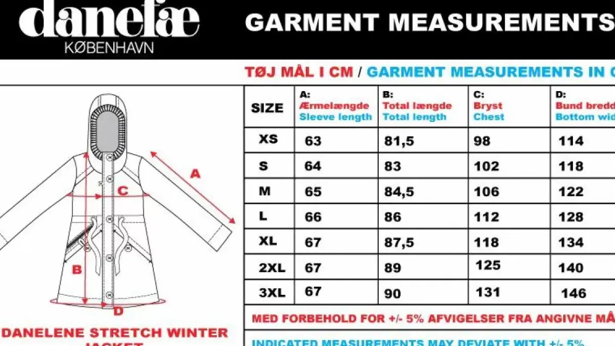 Danefæ Winterjacken>Danelene Stretch Winter Jacket Black