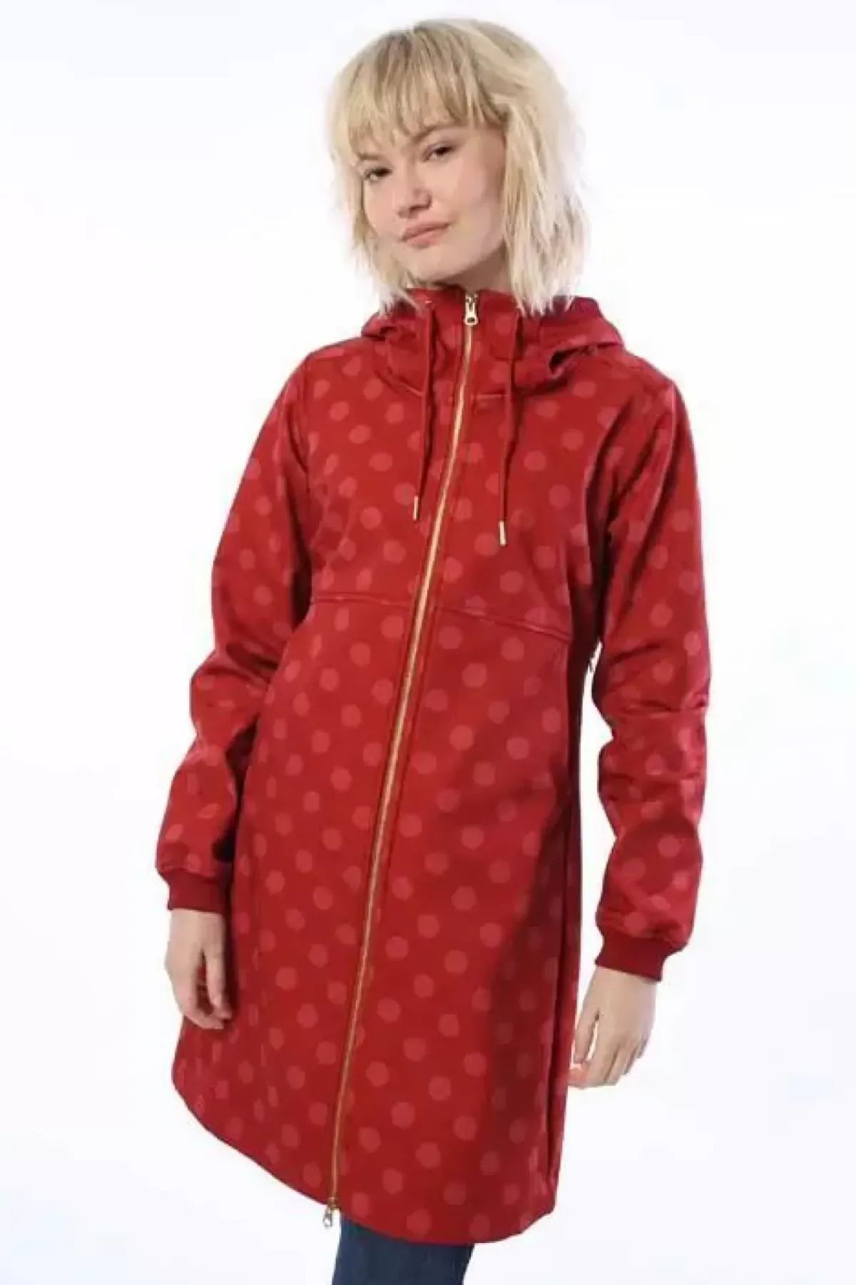 Danefæ Softshell-Jacken>Daneline Softshell Dark Brick/Cold Rose Fundots
