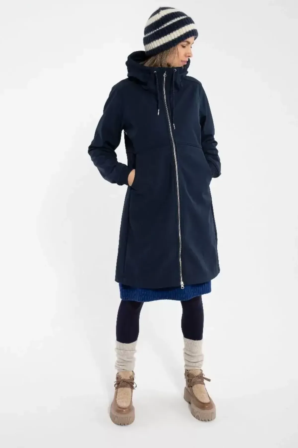 Danefæ Softshell-Jacken>Daneline Softshell Dk Navy