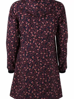 Danefæ Softshell-Jacken>Daneline Softshell Navy/Pink Rust Fluerie