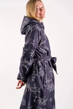Danefæ Regenjacken>Danelisabeth Raincoat Black Hemlock