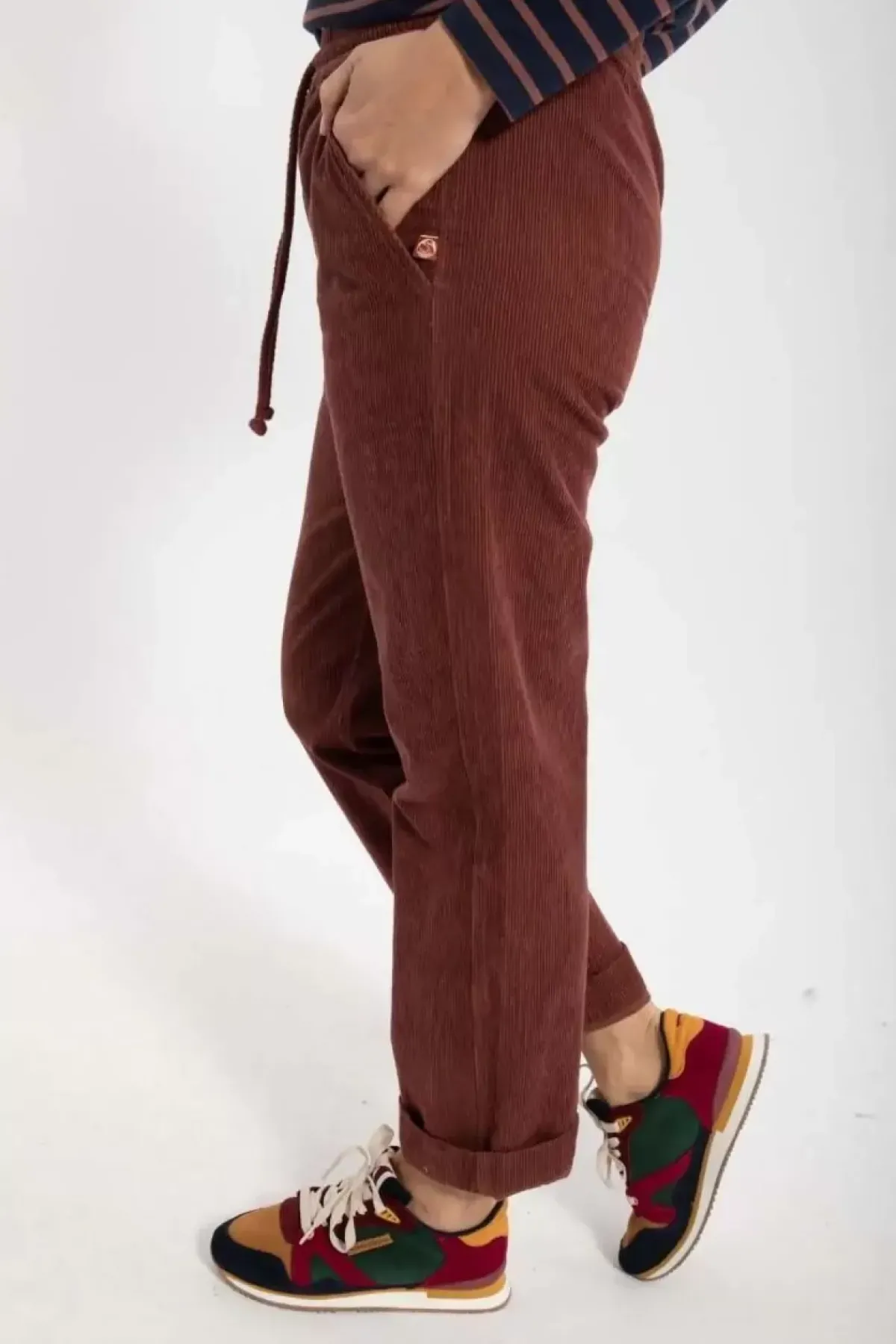 Danefæ Hosen>Daneliseleje Cord Pants Beige Rose