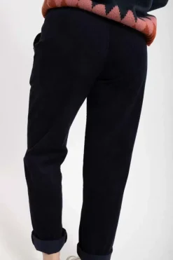 Danefæ Hosen>Daneliseleje Cord Pants Dk Navy
