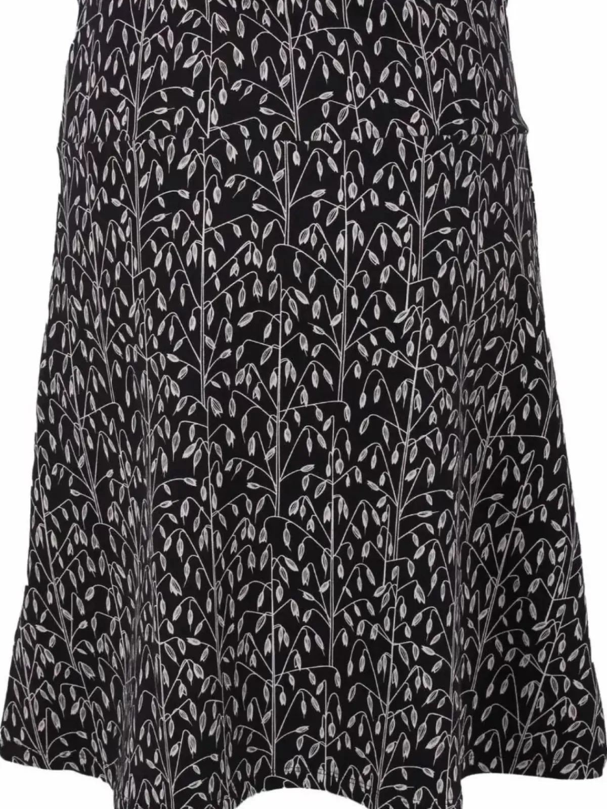 Danefæ Röcke>Danelissen Skirt Black/Offwhite Oats