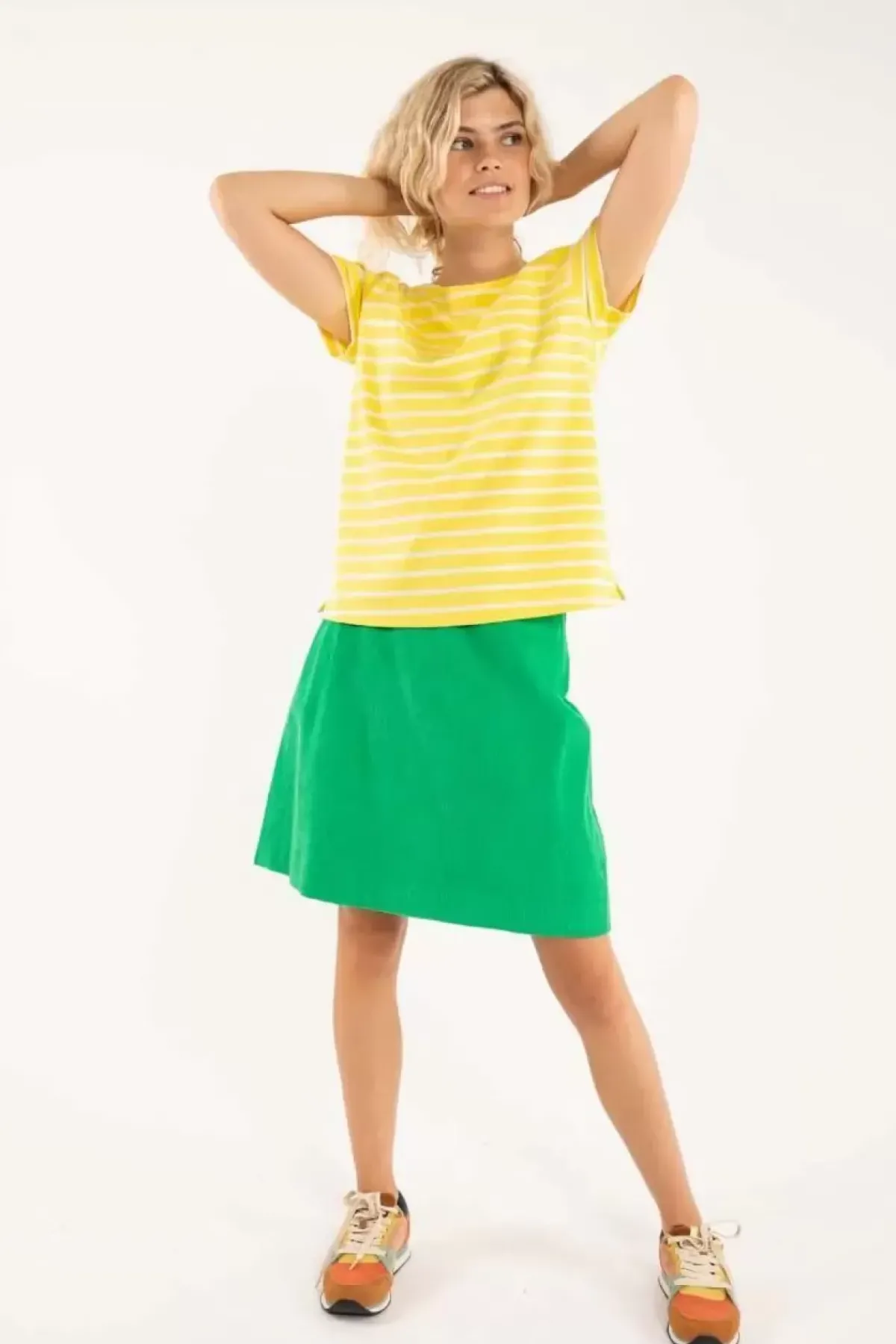 Danefæ Röcke>Danelondon Cord Skirt Green