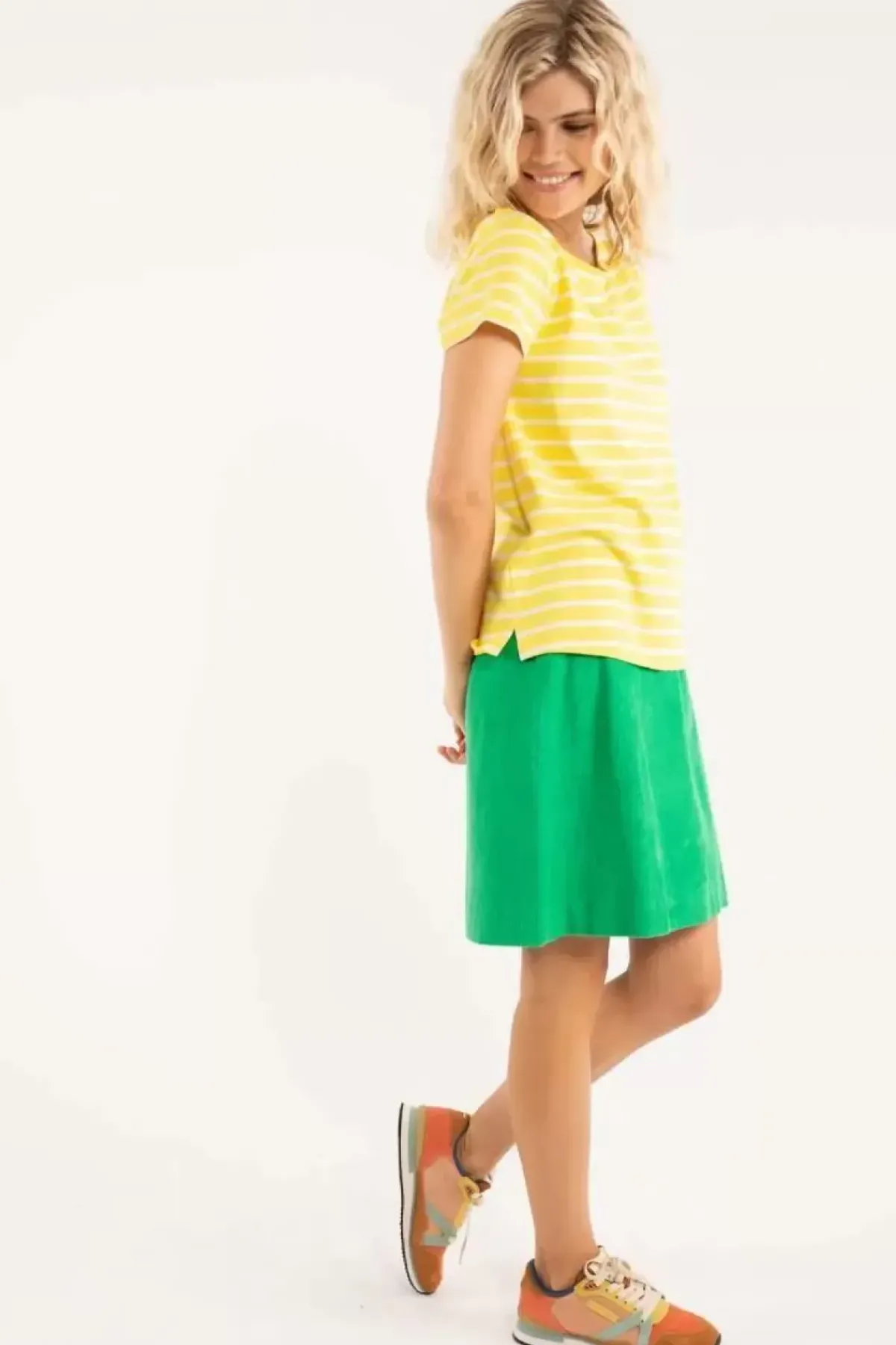Danefæ Röcke>Danelondon Cord Skirt Green