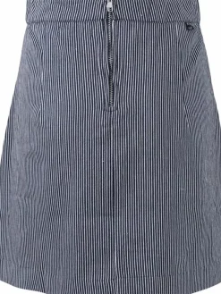 Danefæ Röcke>Danelondon Denim Skirt Milkboy Stripe