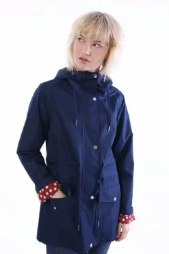 Danefæ Regenjacken>Danelotta Rain Coat Navy