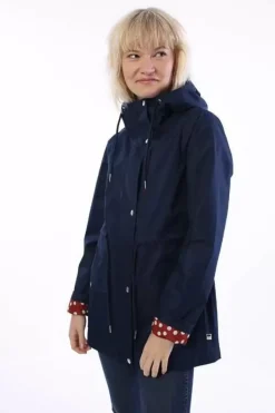 Danefæ Regenjacken>Danelotta Rain Coat Navy