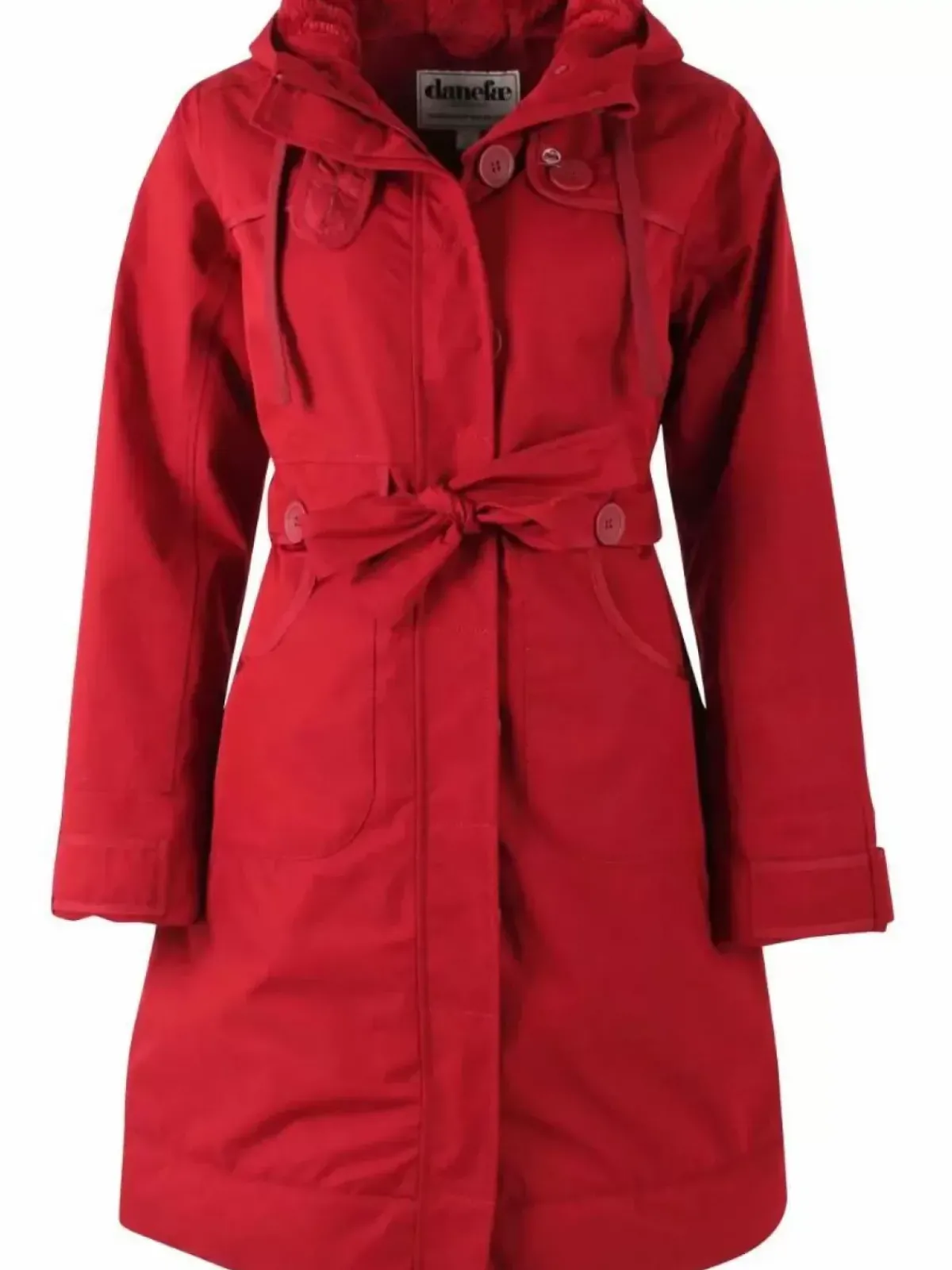 Danefæ Winterjacken>Danelse Stretch Winter Jacket Dark Red