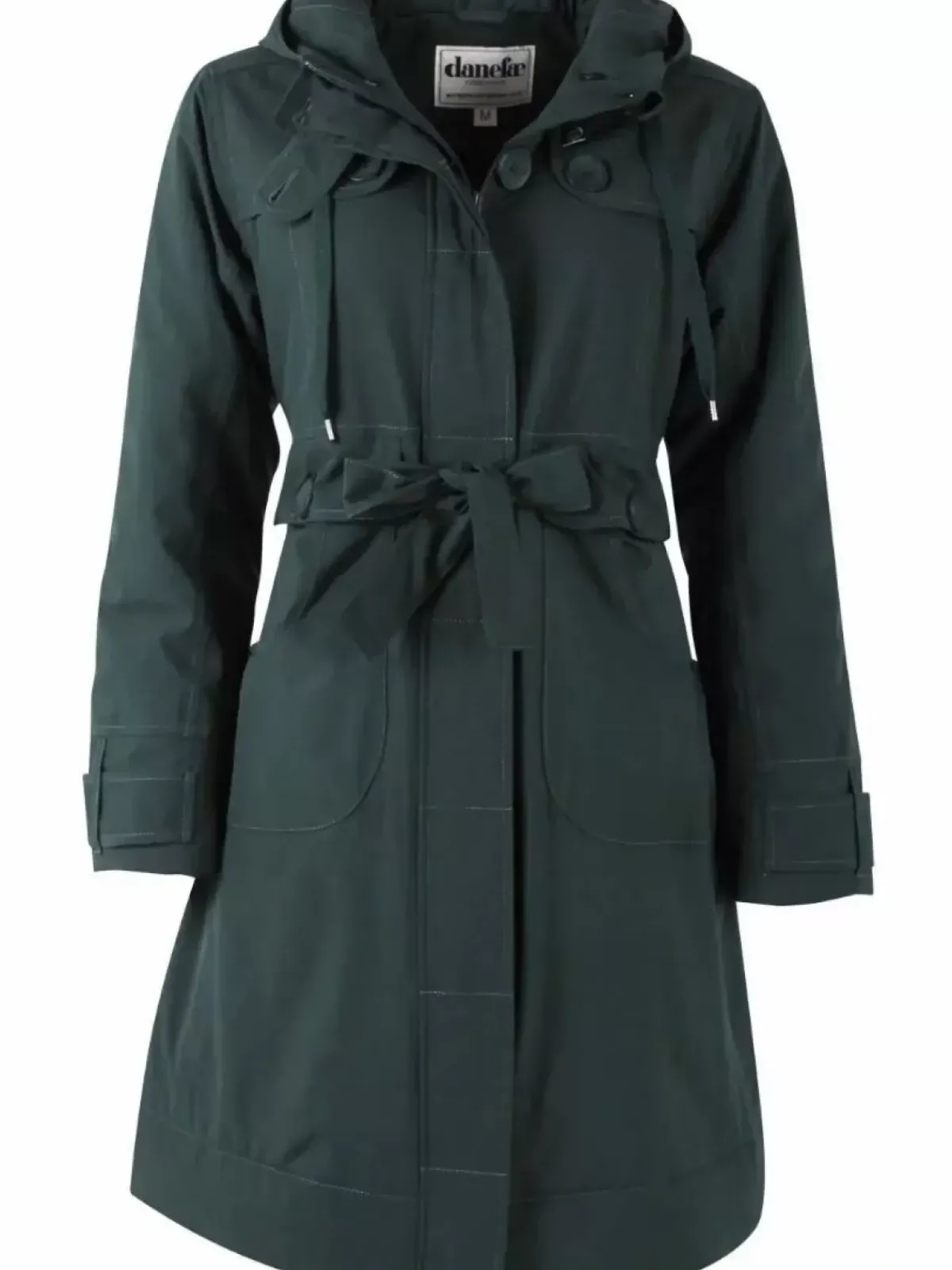 Danefæ Winterjacken>Danelse Stretch Winter Jacket Black Green