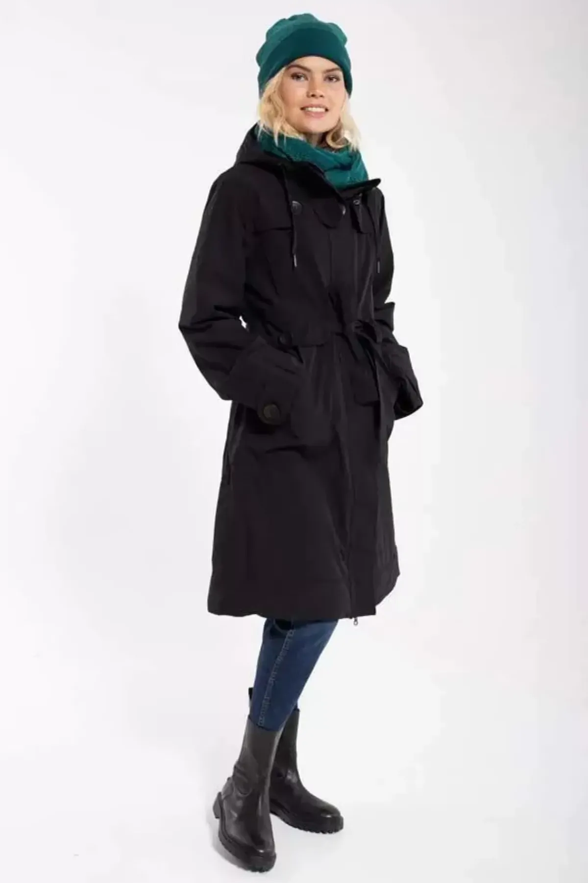 Danefæ Winterjacken>Danelse Stretch Winter Jacket Black