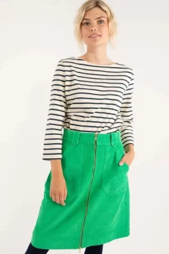 Danefæ Röcke>Danemadelaine Cord Skirt Green