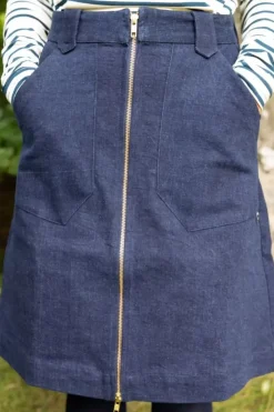 Danefæ Röcke>Danemadelaine Denim Skirt Denim