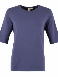 Danefæ T-Shirts>Danemanna Modal Tee Grey Marine