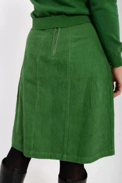 Danefæ Röcke>Danemaren Cord Skirt Fall Jungle