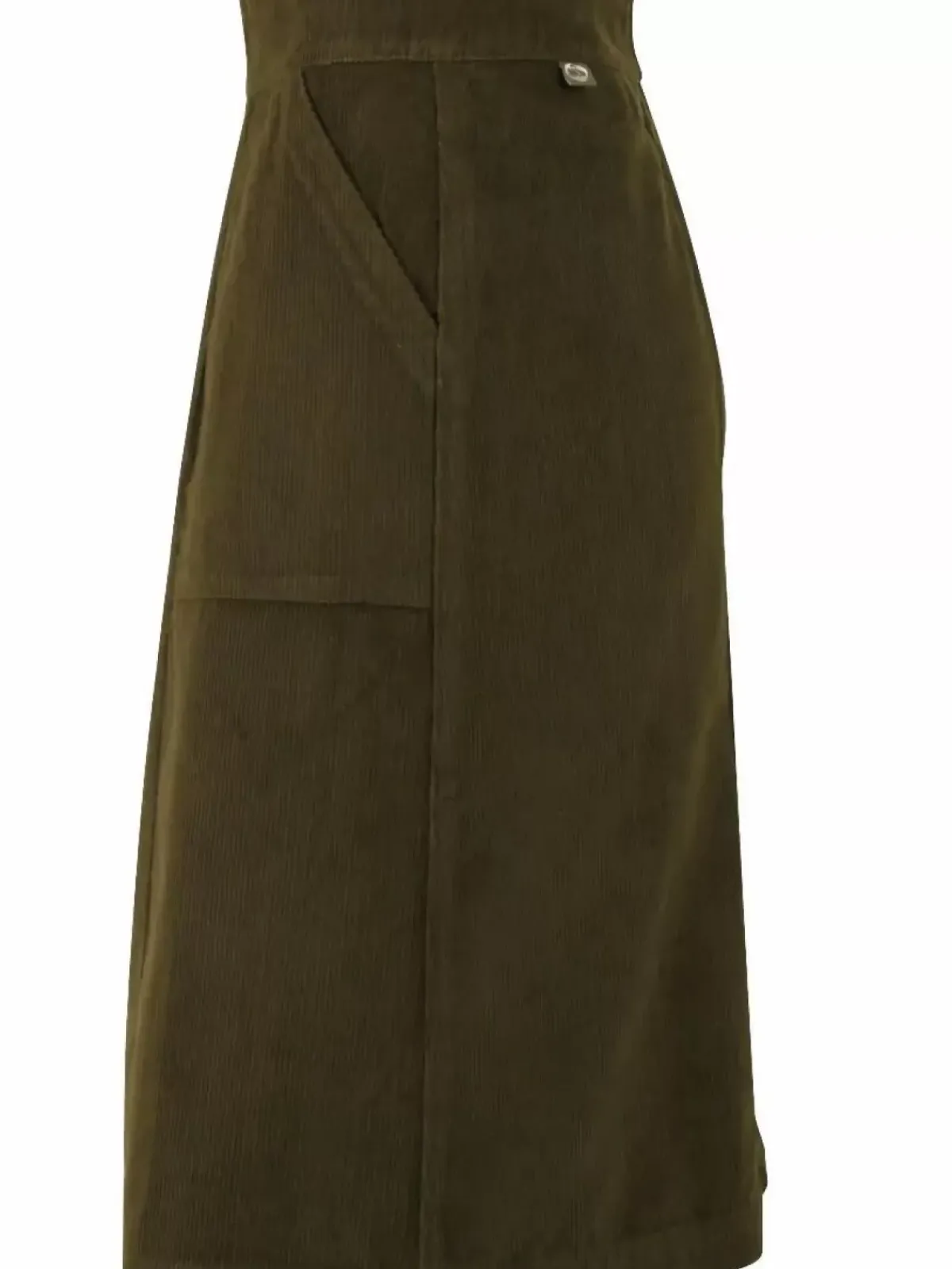 Danefæ Röcke>Danemaren Cord Skirt Olive