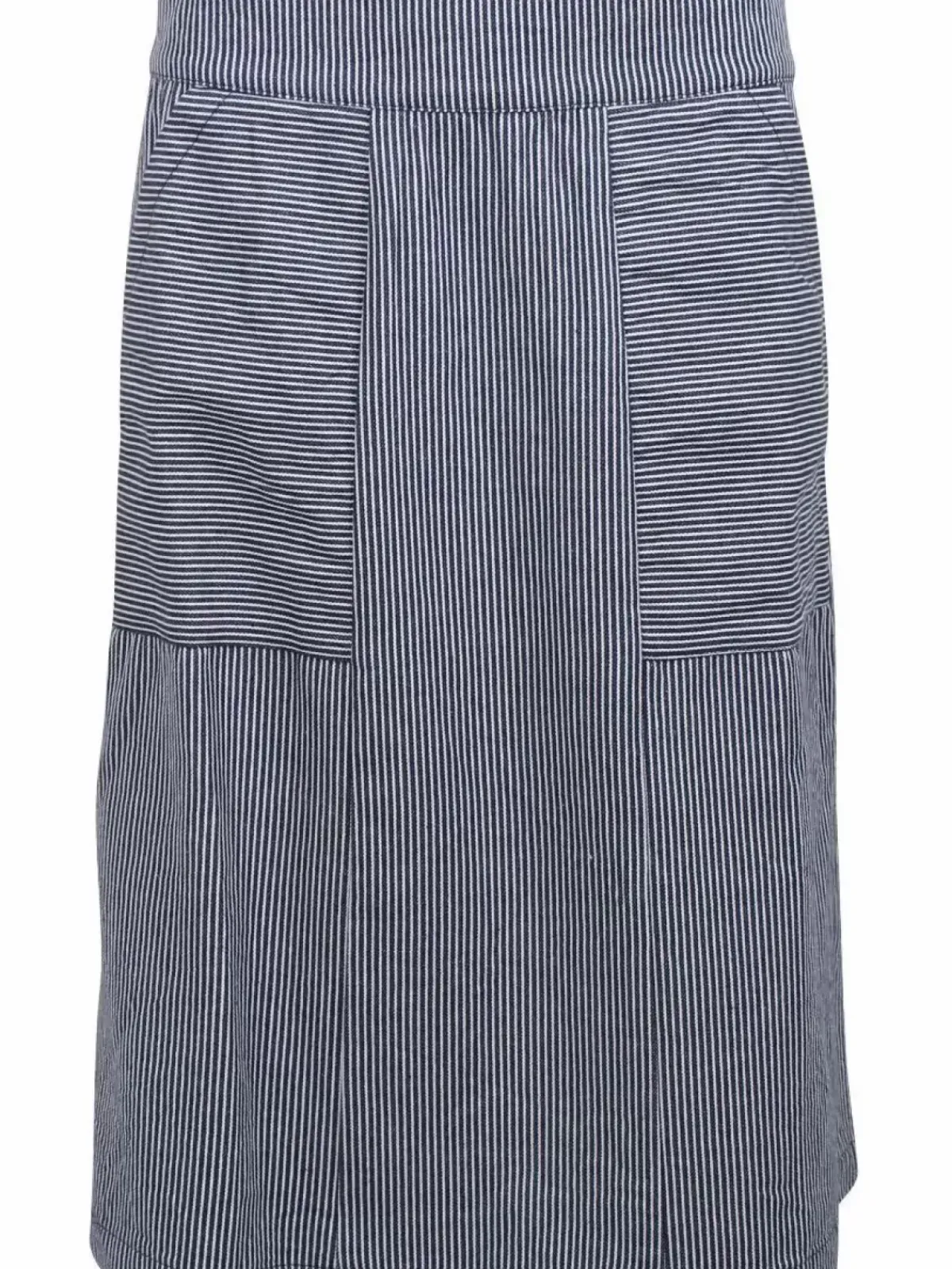 Danefæ Röcke>Danemaren Denim Skirt Milkboy Stripe