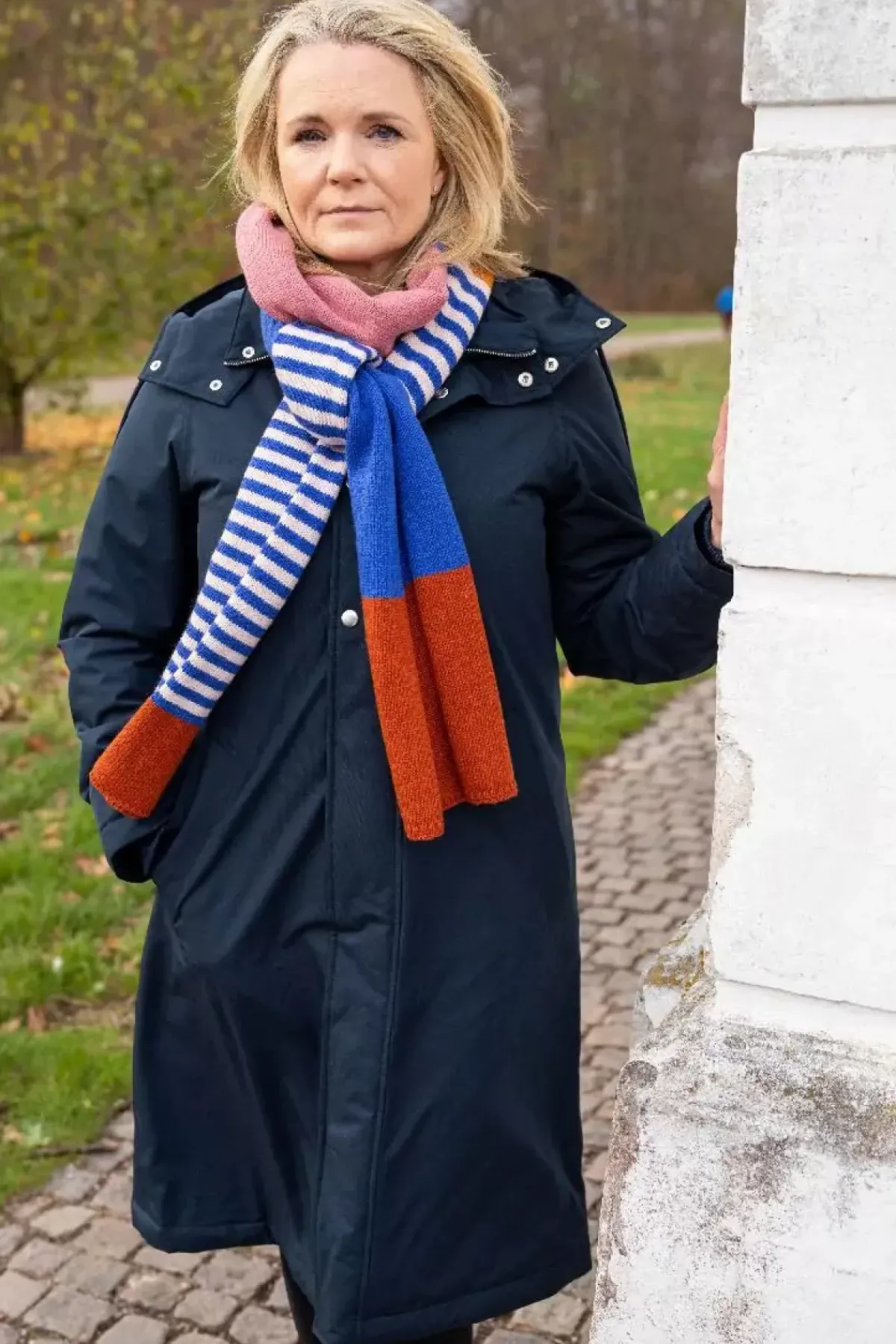 Danefæ Winterjacken>Danemargrethe Winter Coat Dk Navy