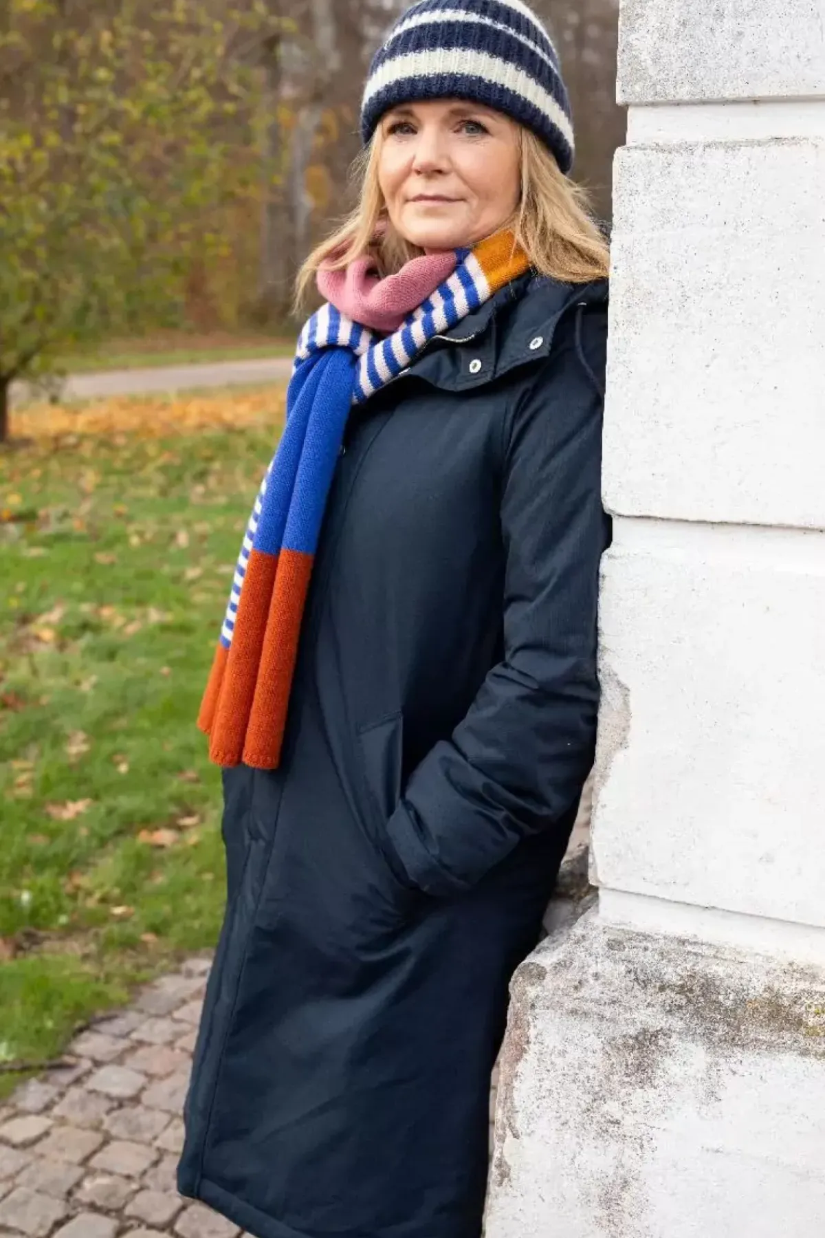 Danefæ Winterjacken>Danemargrethe Winter Coat Dk Navy