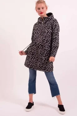 Danefæ Softshell-Jacken>Danemarianne Softshell Black/Offwhite Fundots