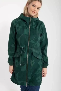 Danefæ Softshell-Jacken>Danemarianne Softshell Deep Forest Bloom Boom