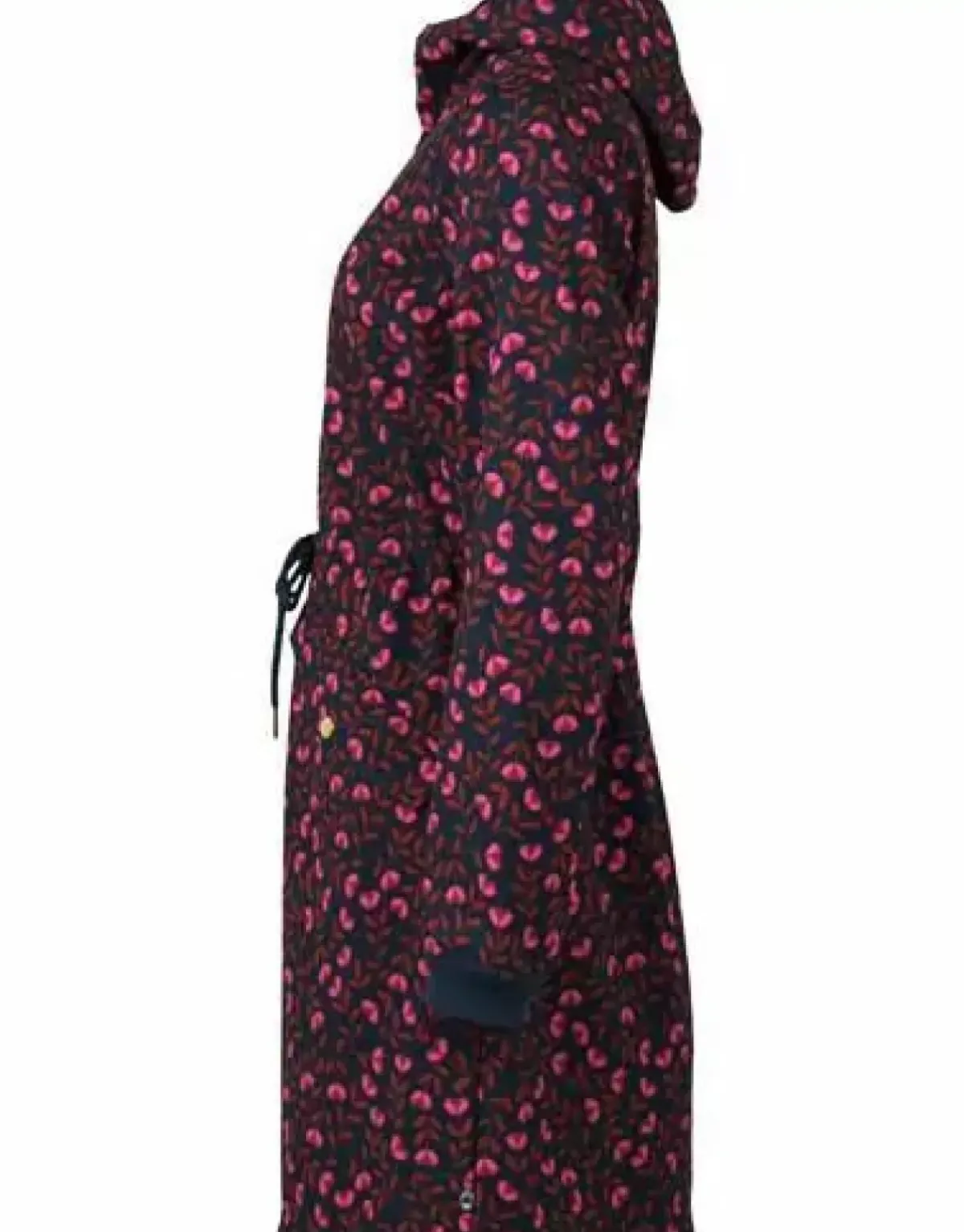 Danefæ Softshell-Jacken>Danemarianne Softshell Dusty Navy Fleuri