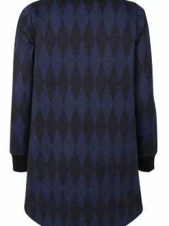 Danefæ Thermokleidung>Danemaude Thermo Coat Black/Marine Diamond