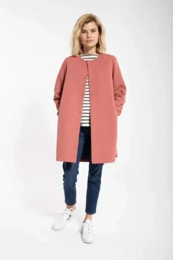Danefæ Thermokleidung>Danemaude Thermo Coat Grey Rose