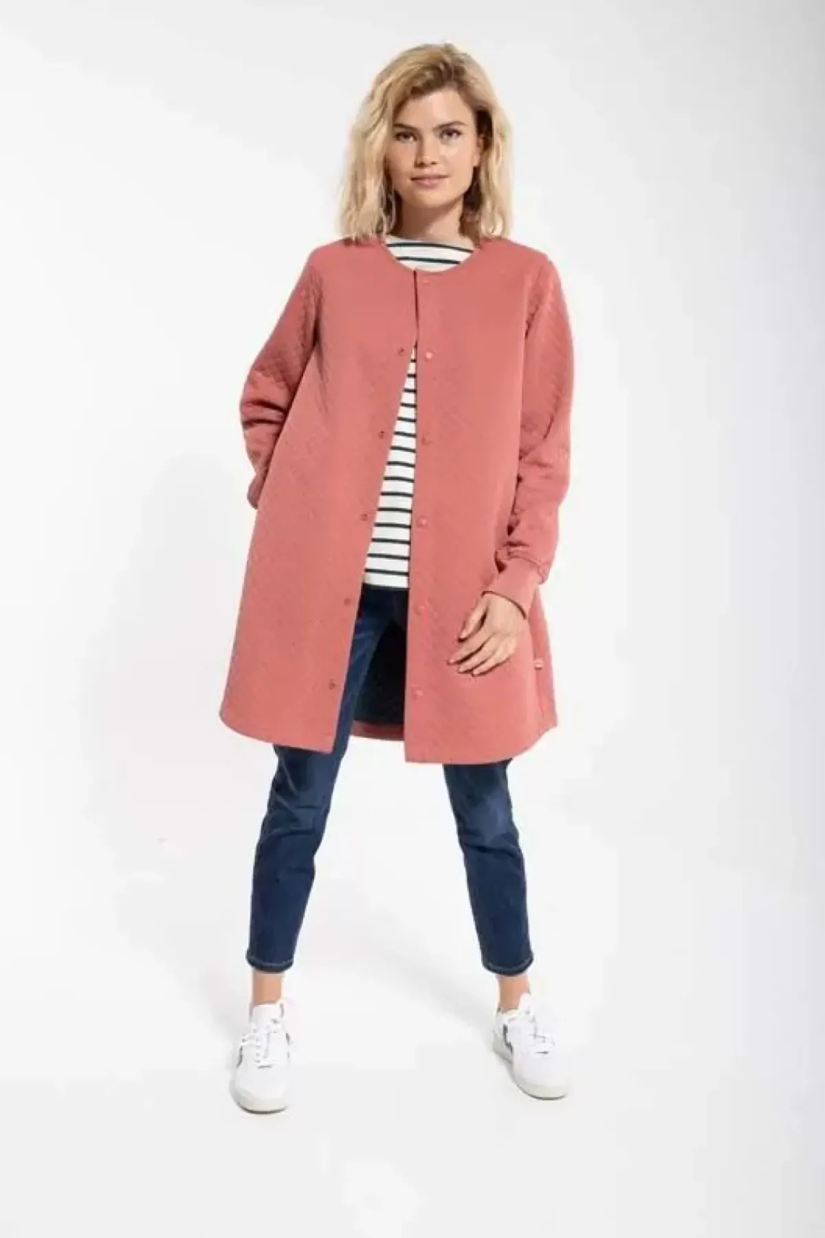 Danefæ Thermokleidung>Danemaude Thermo Coat Grey Rose