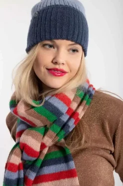 Danefæ Schals>Danembace Scarf Happy Stripe
