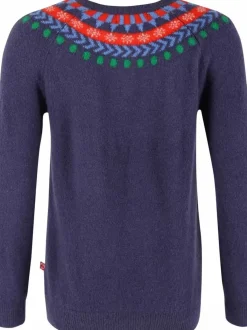 Danefæ Strickwaren>Danemerry Light Wool Sweater Grey Marine