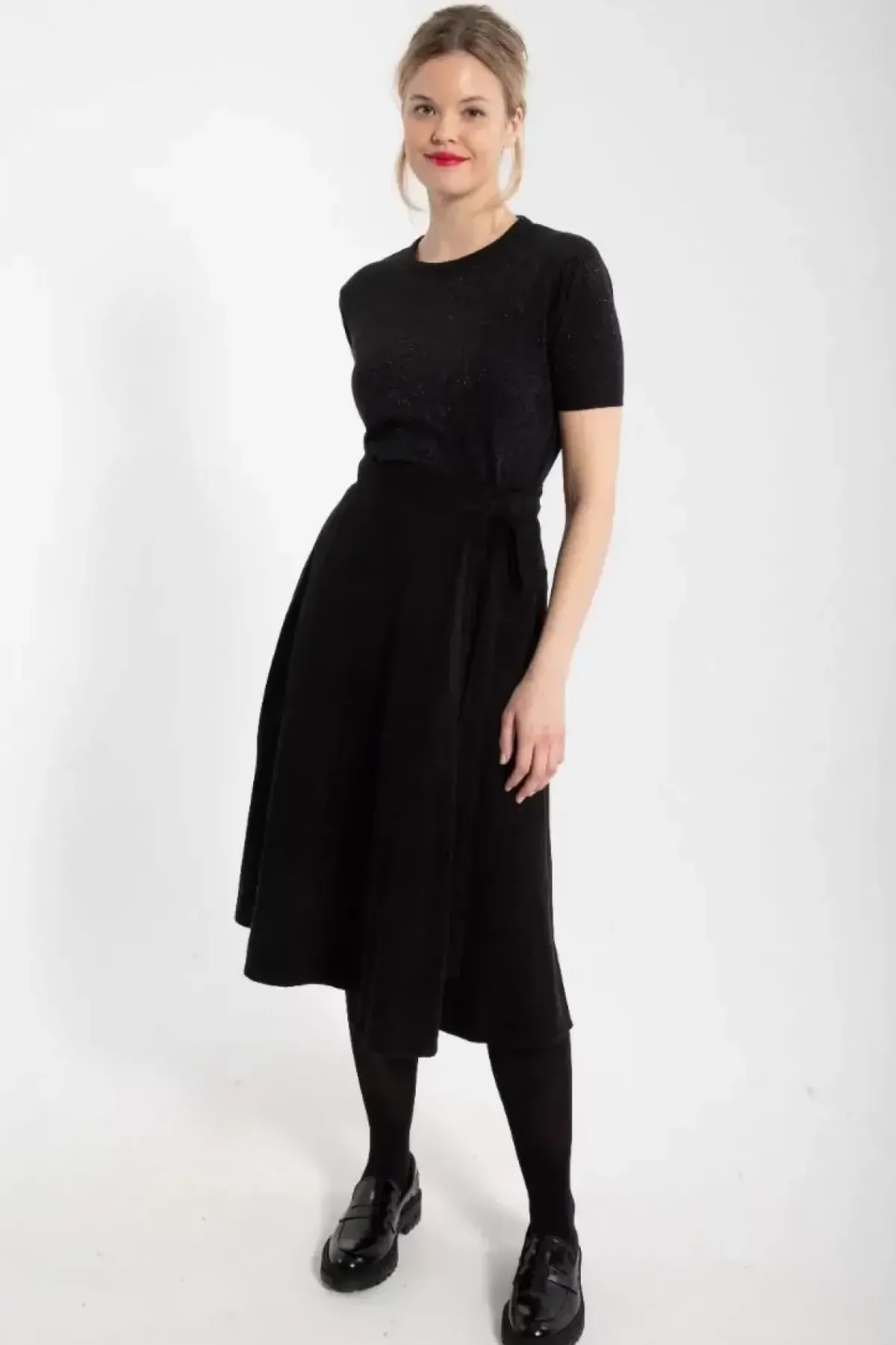 Danefæ Röcke>Danemikkelsen Cord Skirt Black
