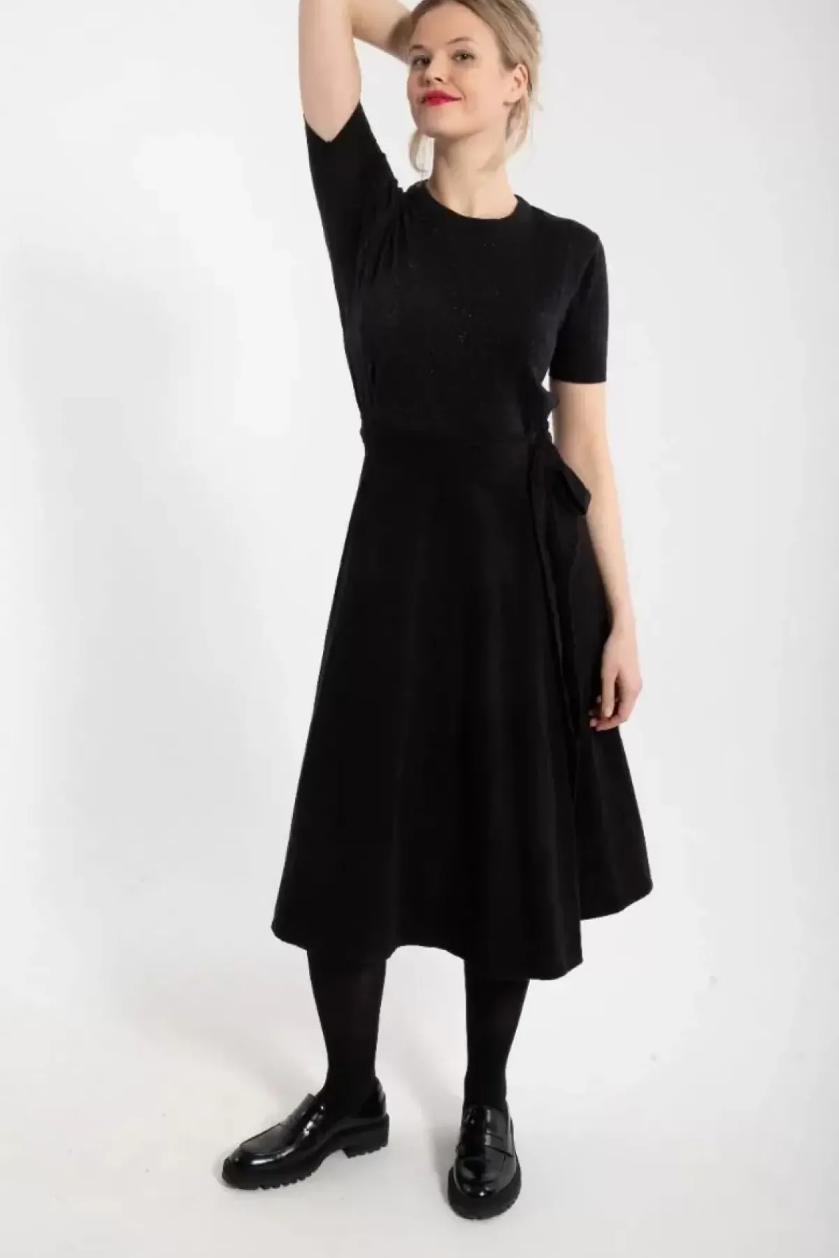 Danefæ Röcke>Danemikkelsen Cord Skirt Black