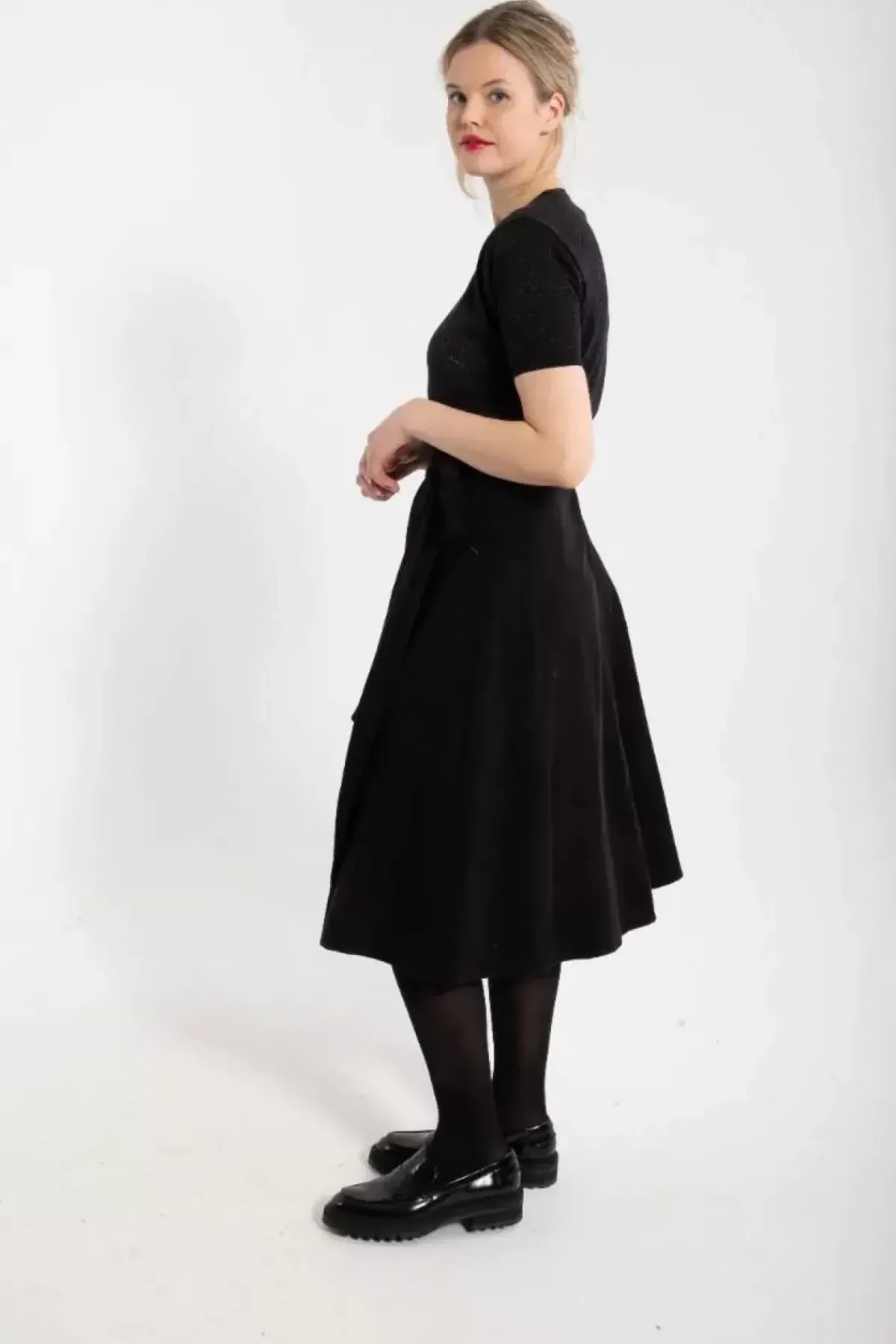 Danefæ Röcke>Danemikkelsen Cord Skirt Black