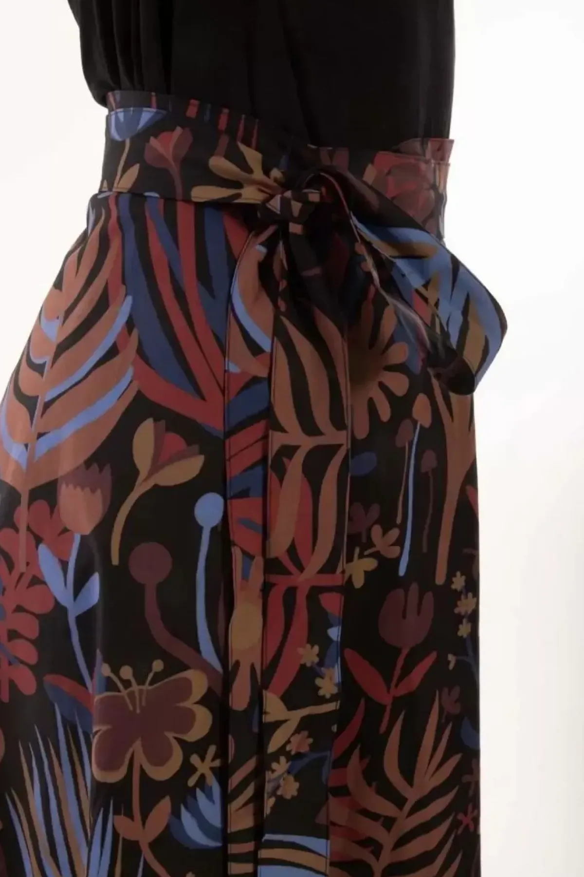 Danefæ Röcke>Danemikkelsen Poplin Skirt Berry/Chocolate Walkabout
