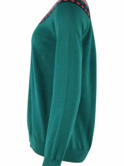 Danefæ Strickwaren>Danemood Sweater Duck Green