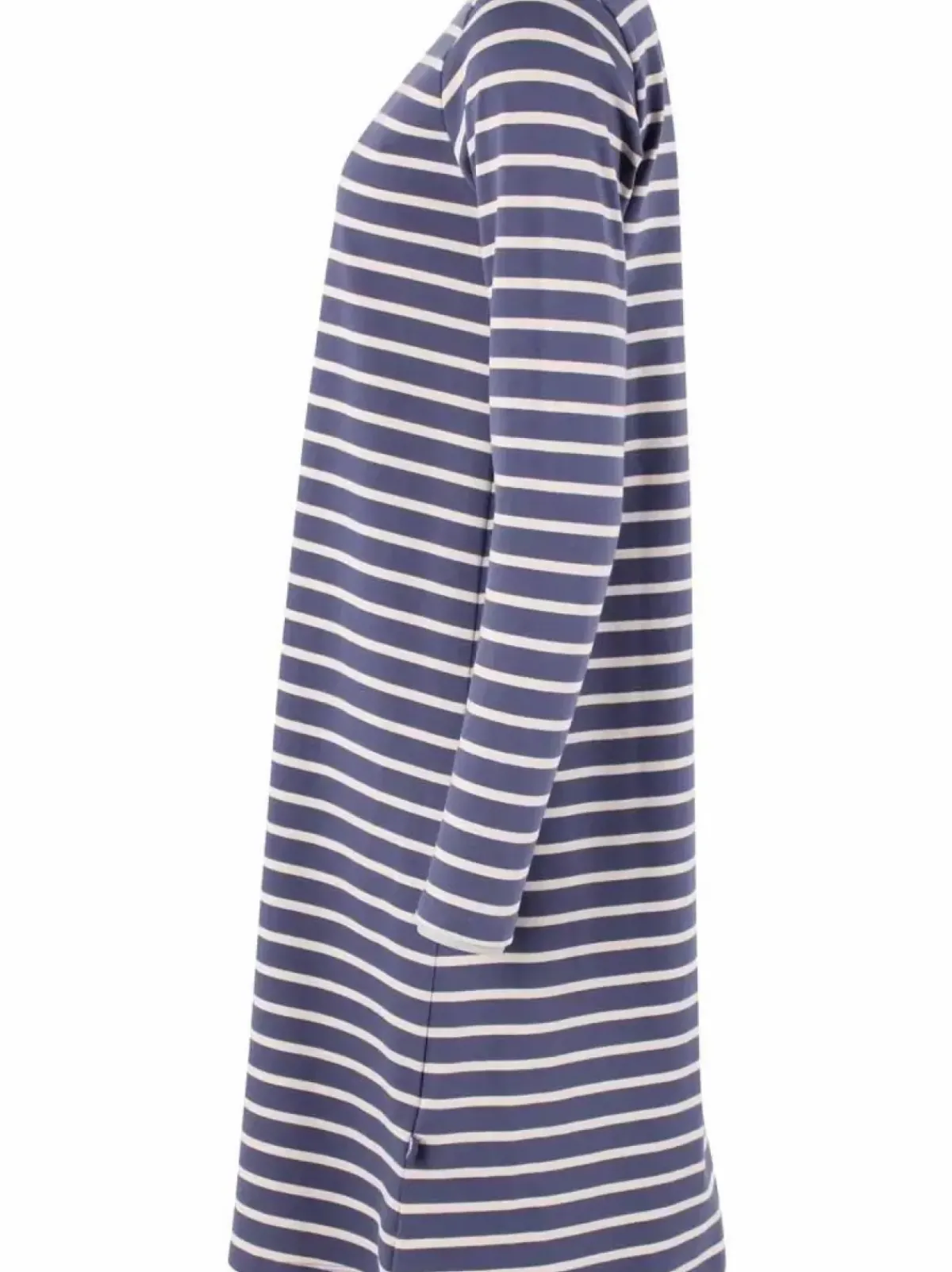 Danefæ Kleider>Danenassau Dress Grey Marine/Chalk