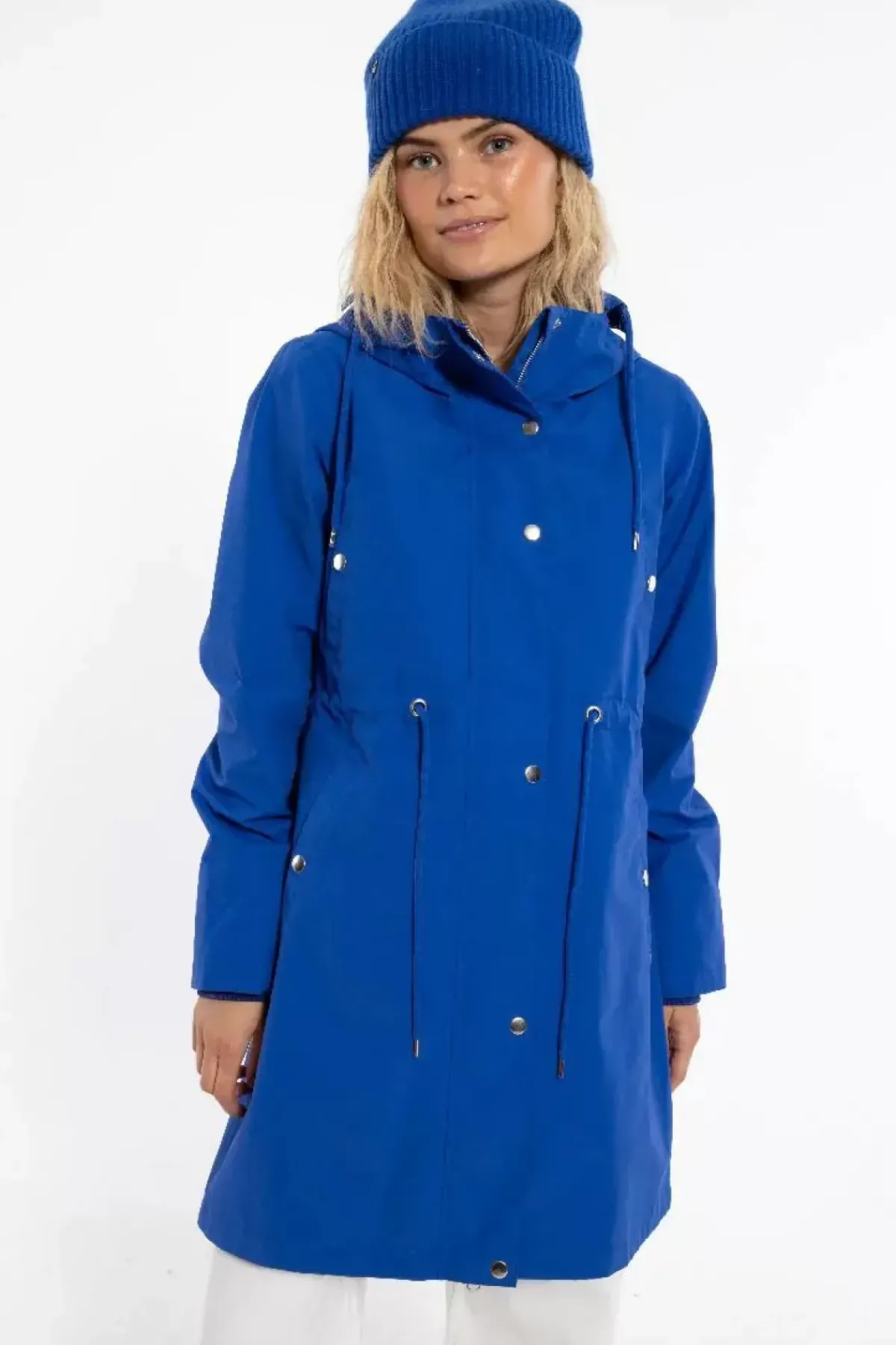 Danefæ Übergangsjacken>Danenora Midseason Parka Klein Blue